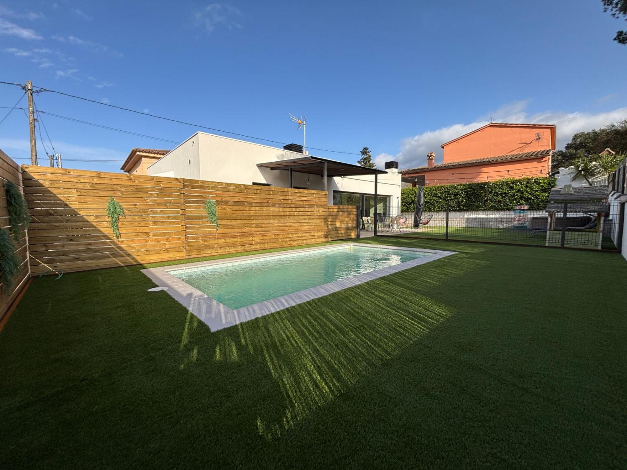 Espectacular Casa En Llagostera - Costa Brava, Con Piscina Ngoại thất bức ảnh