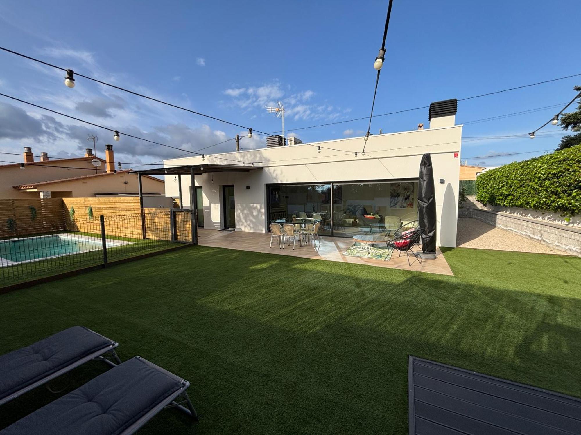 Espectacular Casa En Llagostera - Costa Brava, Con Piscina Ngoại thất bức ảnh